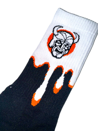 Vike Head Ooze Crew Socks